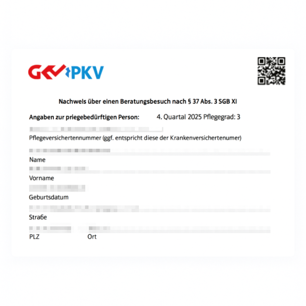 Pflegeberatung §37.3