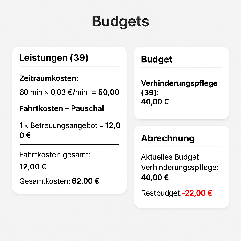 Budgetverwaltung